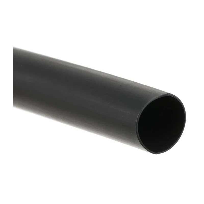 RS PRO Halogen Free Polyolefin Heat Shrink Tubing Black 19.1 mm Dia. x 1.2 m Length 3:1 Shrink Ratio 562-662