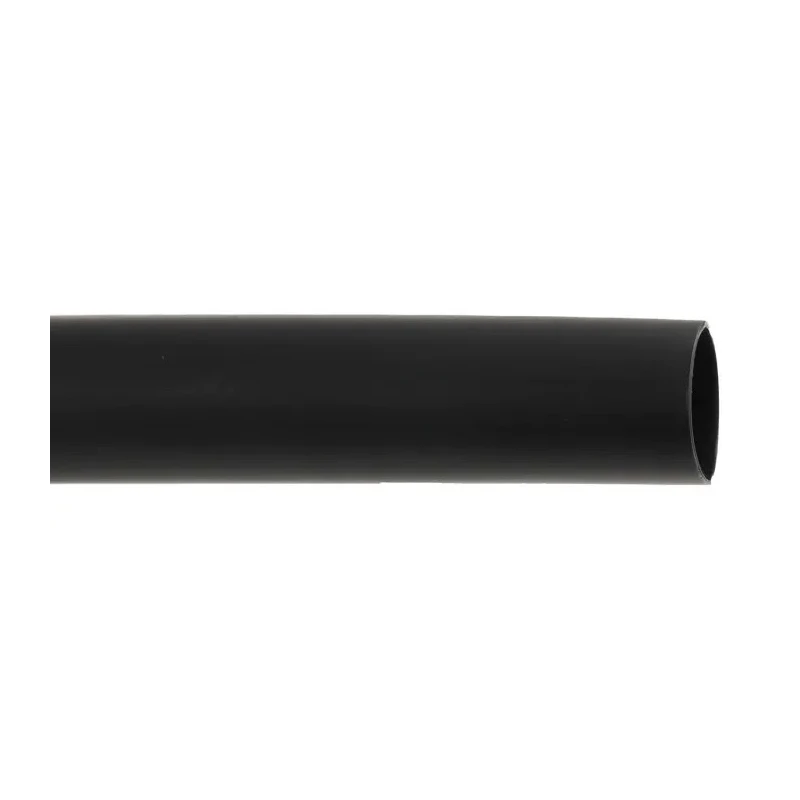 RS PRO Halogen Free Polyolefin Heat Shrink Tubing Black 19.1 mm Dia. x 1.2 m Length 3:1 Shrink Ratio 562-662