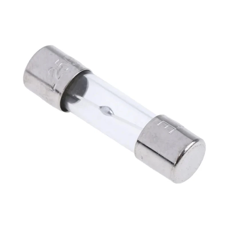 RS PRO 10A T Glass Cartridge Fuse, 5 x 20 mm, 250V AC, Fast Acting, USL Series 563-334