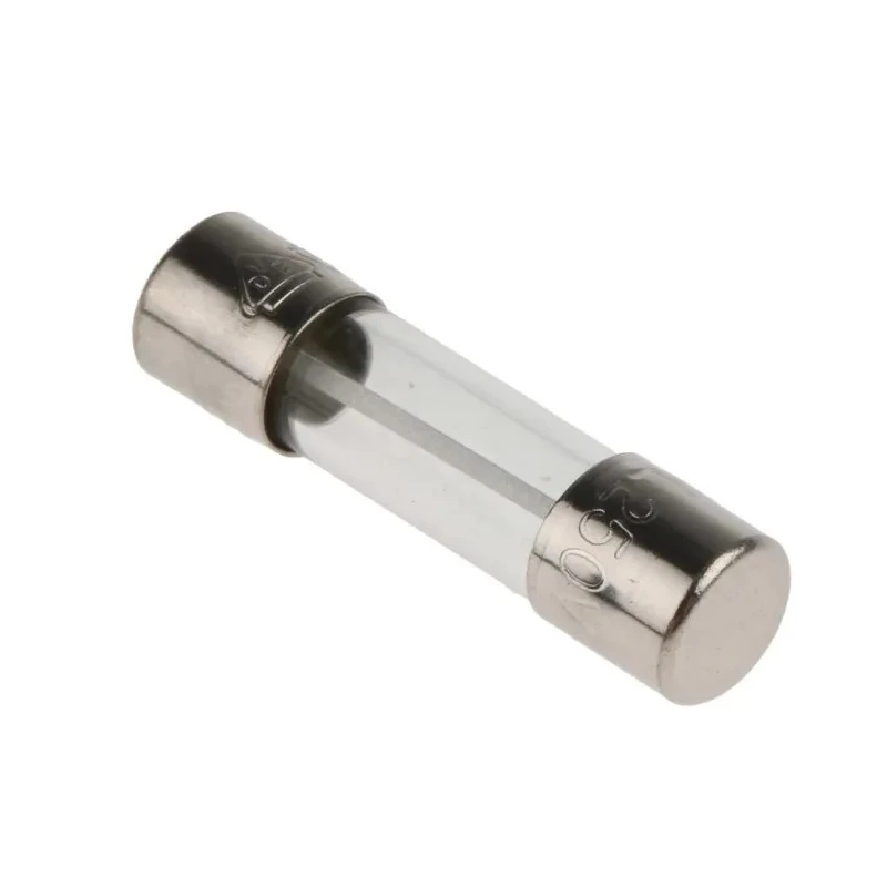 RS PRO 6.3A T Glass Cartridge Fuse, 5 x 20 mm, 250V AC, Time Delay, Glass Body 563-425