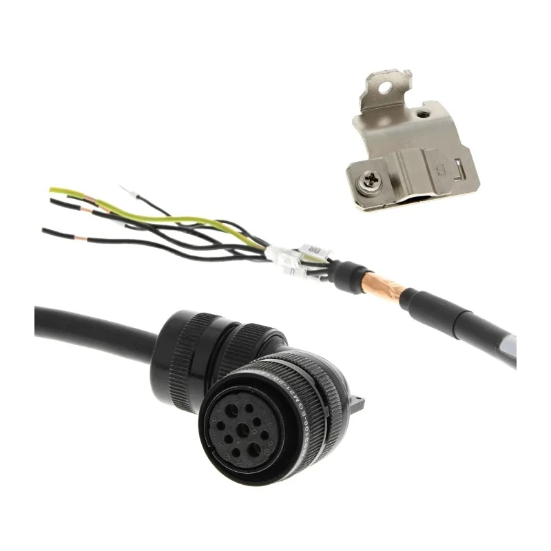 Omron R88A Series Servo Motor Cable for Use with 1S Series R88A-CA1C010BF-E