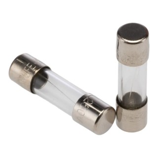RS PRO Glass Cartridge Fuse 2.5A Fast Acting 250V AC 5 x 20 mm 563-435