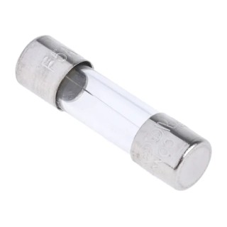 RS PRO 5A Fast Acting Glass Cartridge Fuse, 5 x 20 mm, 250V AC, Glass Body RS PRO 563-526