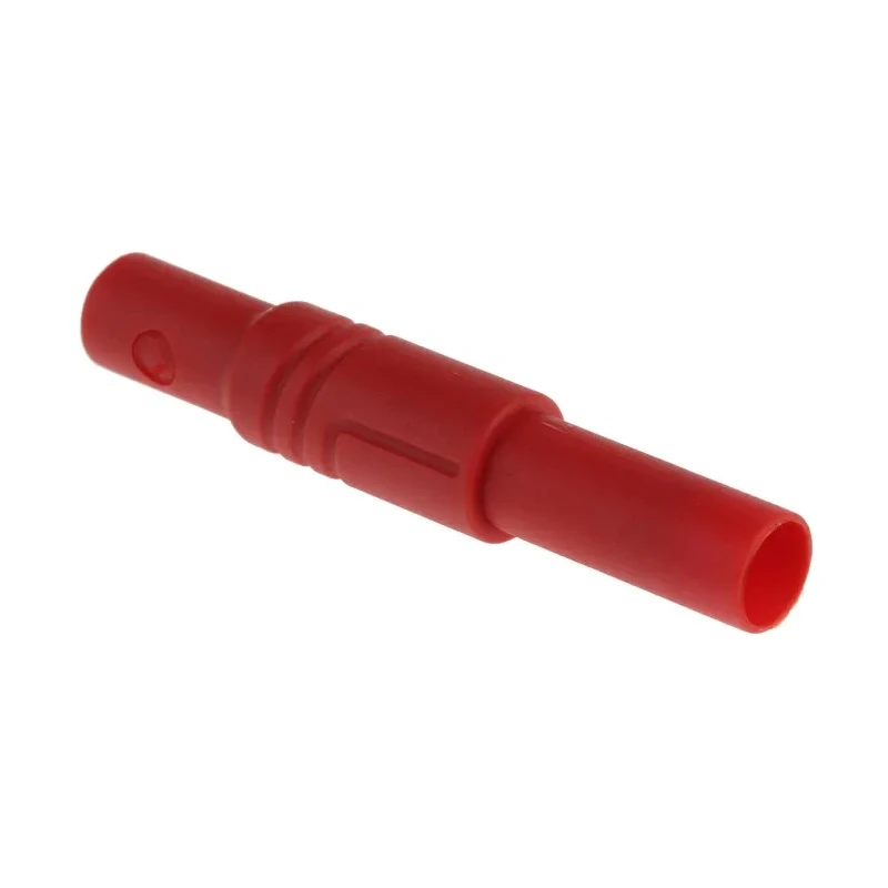 Staubli Red Male Banana Plug 4 mm Connector Screw Termination 1000 V ac/dc 24 A Nickel 934097101