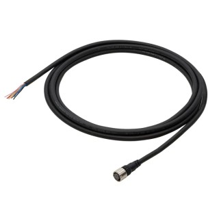 Omron F3SG-R Series Single-Ended Cable for Receiver 14.9 mm for Use with Receiver M12 Connector (8-pin) 