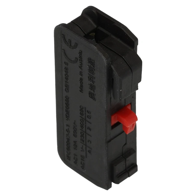 Omron Auxiliary Contact Block 1 Contact 1 NC Front Mount, 10 A, 24 V J73KN-B-01