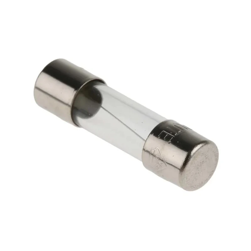 RS PRO 1A T Glass Cartridge Fuse, 5 x 20 mm, 250V AC, Time Delay, Glass Body 563-558