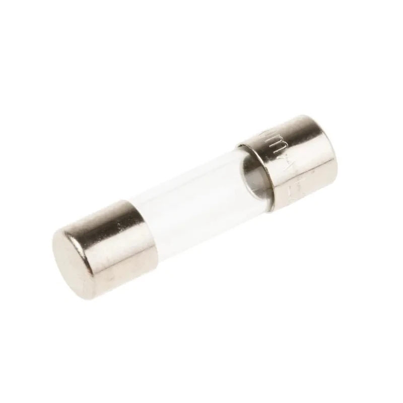 RS PRO 600mA Fast Acting Glass Cartridge Fuse, 5 x 20 mm, 250V AC, Glass Body, Model 563-661