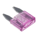 RS PRO Mini-Blade Violet Car Fuse 3A 32V dc Zinc Alloy Plastic Body 563-712