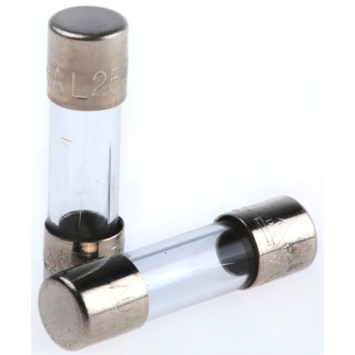 RS PRO Glass Cartridge Fuse 400mA Fast Acting 250V AC, 5 x 20 mm 563-671