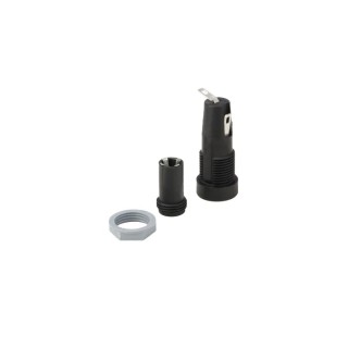 RS PRO 6.3A Panel Mount Fuse Holder for 5 x 20 mm, 25V 563-784