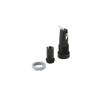 RS PRO 6.3A Panel Mount Fuse Holder for 5 x 20 mm, 25V 563-784