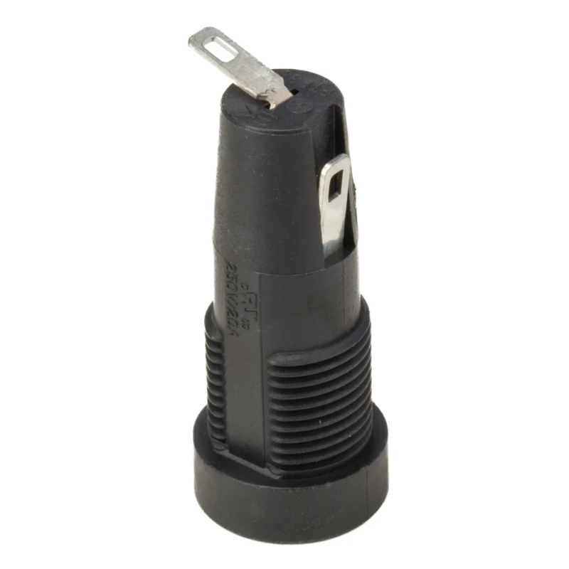 RS PRO 6.3A Panel Mount Fuse Holder for 5 x 20 mm, 25V 563-784