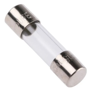 RS PRO 315mA F Glass Cartridge Fuse 5 x 20 mm 250V AC Fast Acting RS PRO 563-677