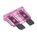 RS PRO 3A Violet Car Fuse 32V dc 3A Regular Blade Size 18.5mm Height 5mm Width 563-740