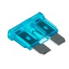 RS PRO 15A Light Blue Car Fuse 32V dc 5mm x 18.5mm Blade Size Regular 563-750