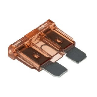 RS PRO 7.5A Brown Car Fuse 32V DC Automotive Regular Blade Size 563-772