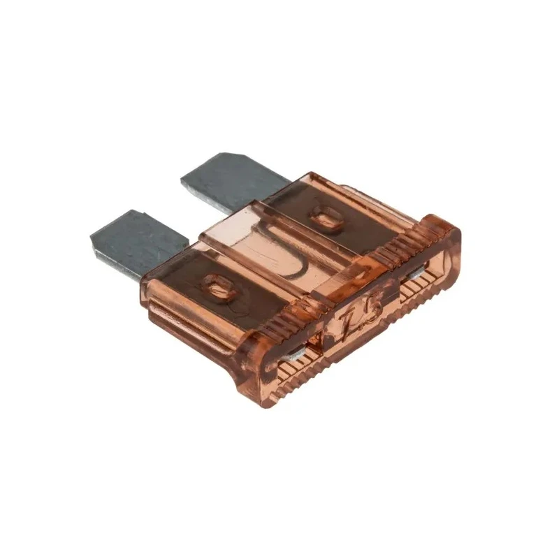 RS PRO 7.5A Brown Car Fuse 32V DC Automotive Regular Blade Size 563-772