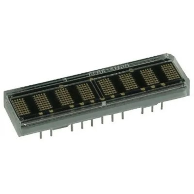 Broadcom 8 Dot Matrix LED Light Pipe Green 7.5mcd 5 mm HDSP-2133