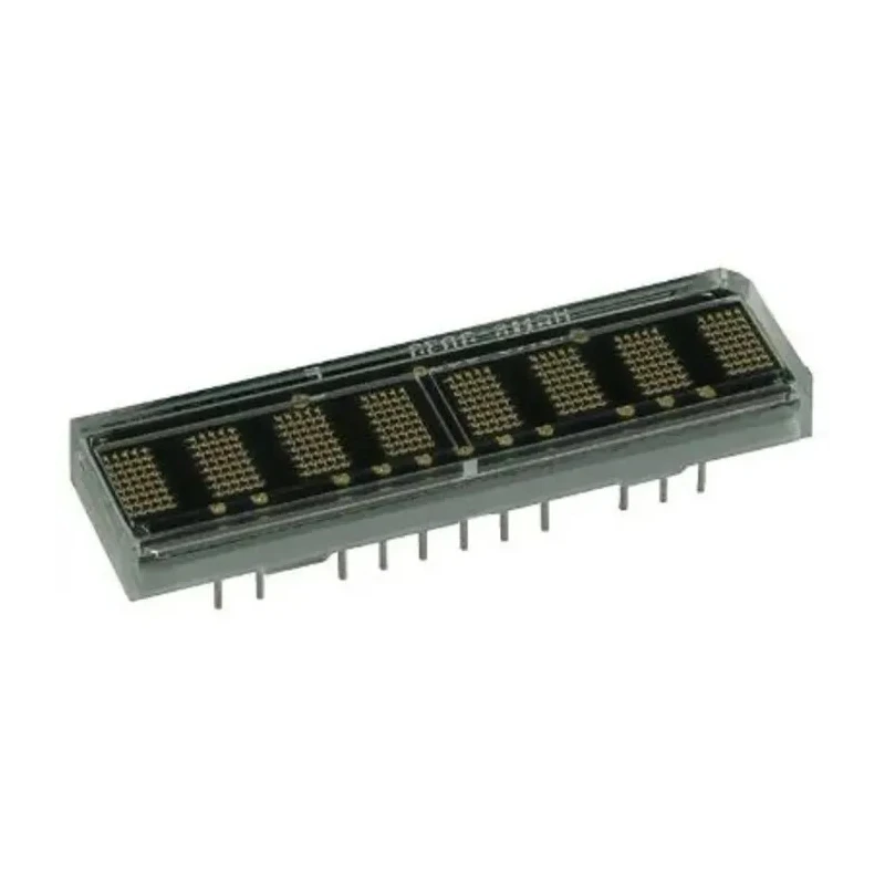 Broadcom 8 Dot Matrix LED Light Pipe Green 7.5mcd 5 mm HDSP-2133