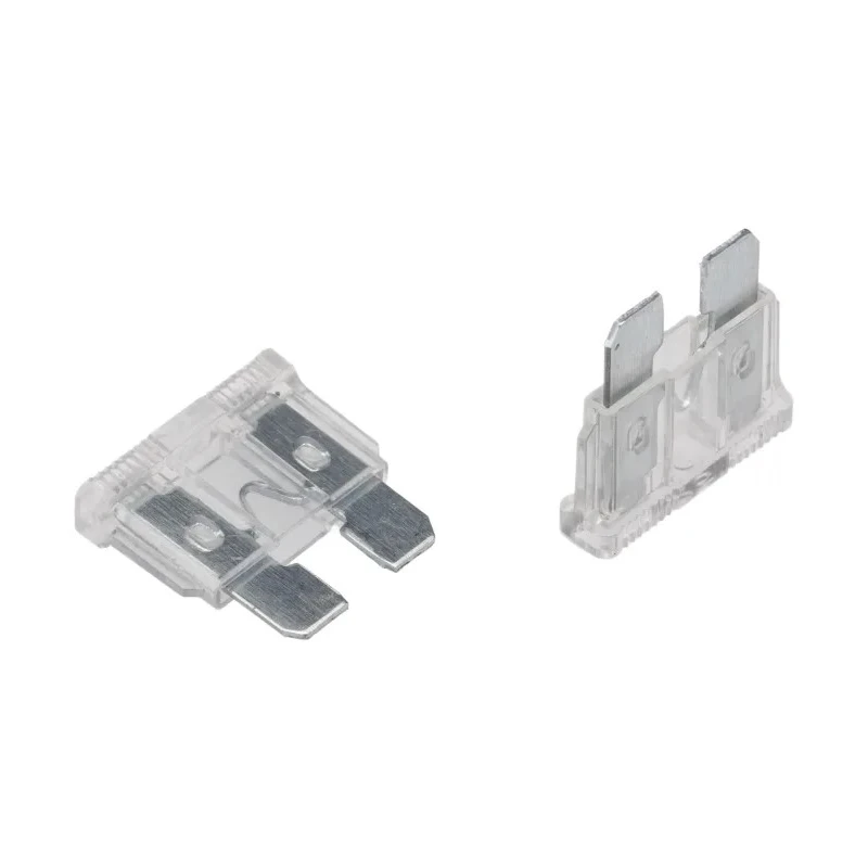 RS PRO 25A Natural Car Fuse 32V DC 25 Amp Blade Fuse 18.5mm Height PA66 Housing 563-794