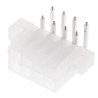 Molex Mini-Fit Jr Series Right Angle Through Hole PCB Header 8 Contacts 4.2 mm Pitch 2 Row Shrouded 39-29-1088