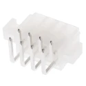 Molex Mini-Fit Jr Series Right Angle Through Hole PCB Header 8 Contacts 4.2 mm Pitch 2 Row Shrouded 39-29-1088