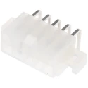 Molex Mini-Fit Jr Series Right Angle Through Hole PCB Header 10 Contacts 4.2 mm Pitch 2 Row Shrouded 39-29-1108