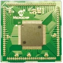 Microchip dsPIC33 GP 100P PIM Microcontroller Development Module MA330011