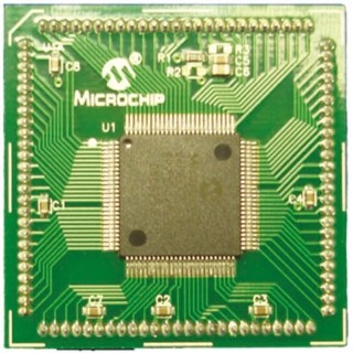 Microchip dsPIC33 GP 100P PIM Microcontroller Development Module MA330011