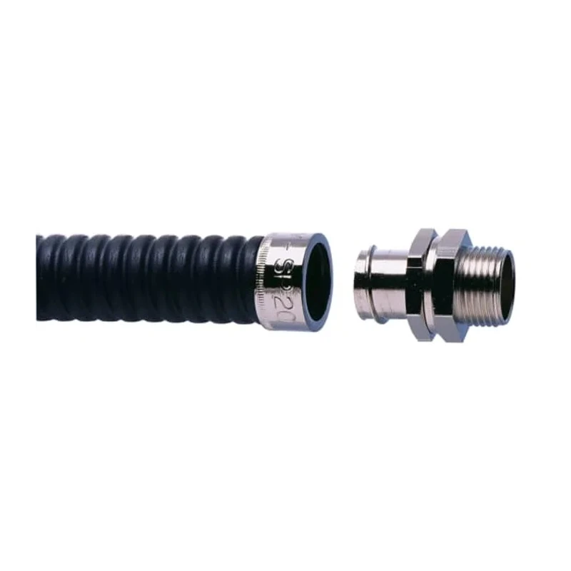 Adaptaflex Nickel-Plated Brass Conduit Fitting 32 mm Nominal Size M32 Thread IP54 Rating 7TCA296020R0247 SP32/M32/B