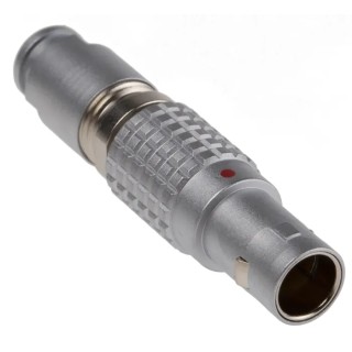 LEMO Circular Connector 5 Contacts Cable Mount Plug 9.5 mm IP50 0B Series 