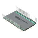 RS PRO 7 Segment LED LCD Monochrome Display Black on Grey, 1 x 3-1/2 Characters 4 Bit Interface LED Backlight 215-6436