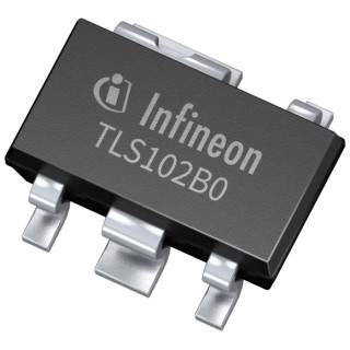 Infineon Linear Voltage Regulator 45V 5-Pin Surface Mount TLS102B0MBHTSA1