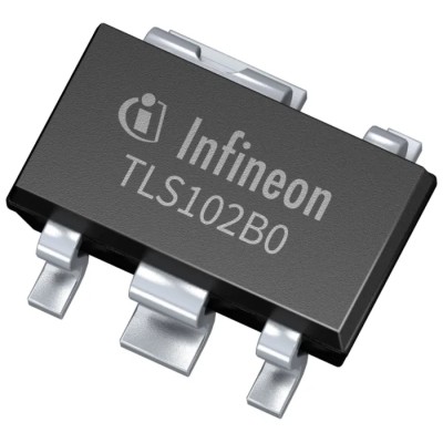 Infineon Linear Voltage Regulator 45V 5-Pin Surface Mount TLS102B0MBHTSA1