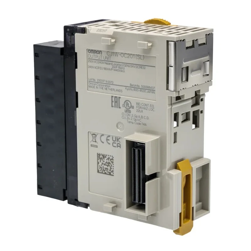 Omron CJ Series I/O Unit Digital Output 8-Channel Relay 250V AC Supply for CJ1W 