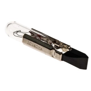 RS PRO Indicator Light Clear T5.5 Lamp 30V 40mA 6000h Lifespan 5.4mm Diameter 30mm Length 564-475