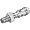 Omron Threaded Barrel Inductive Proximity Sensor M8 PNP 24V DC 1 mm Detection 200mA E2A-S08KS01-M1-B1
