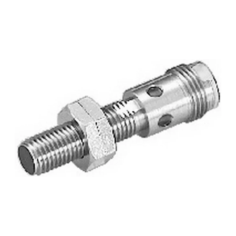 Omron Threaded Barrel Inductive Proximity Sensor M8 PNP 24V DC 1 mm Detection 200mA E2A-S08KS01-M1-B1