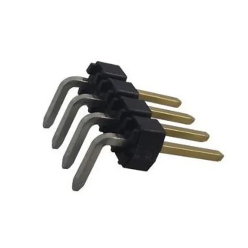 Molex C-Grid III Series Right Angle Through Hole Pin Header, 4 Contacts, 2.54 mm Pitch, 1 Row, Unshrouded 90121-0764