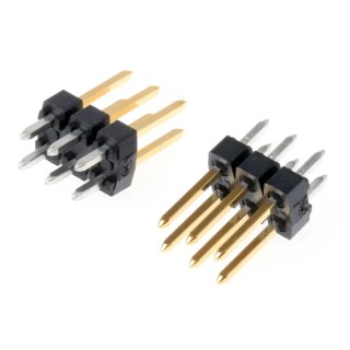 Molex C-Grid III Series Straight Through Hole Pin Header 6 Contacts 2.54 mm Pitch 2 Row Unshrouded 90131-0763