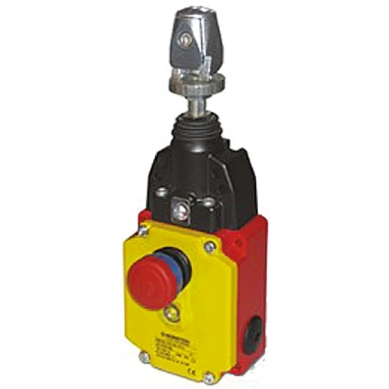 Bernstein AG SRM Rope Pull Switch 282 mm, Straight, 2 NO/2 NC, IP67, Die Cast Aluminium Housing 6012929087