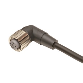 Omron Sensor Actuator Cable Female 4-Way M12 Connector to Unterminated 5m Cable XS2F-D422-G80-F