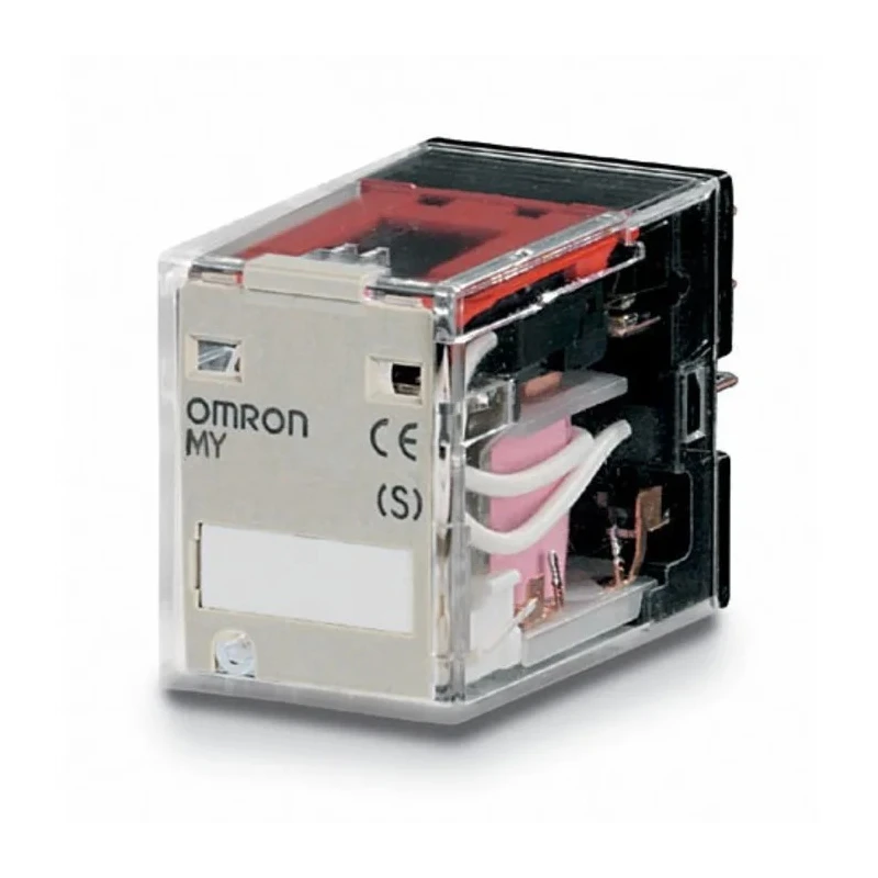 Omron Non-Latching DPDT Power Relay 12V ac Coil 10A Switching Current MY2N AC12(S)