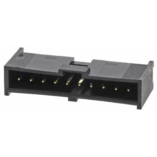 Molex C-Grid III Series Straight Through Hole PCB Header 10 Contact 2.54 mm Pitch 1 Row Shrouded 90136-1210