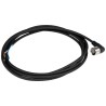Omron Sensor Actuator Cable Female 4 Way M12 Connector 2 m Length XS2F-M12PUR4A2M