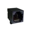 Amphenol Communications Solutions RJ11 Connector Male Cable Cat3 Unshielded Right Angle 1 Port 6 Way RJE01