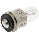 RS PRO Indicator Light Clear 12V 10W 3.18mm Diameter 9.53mm Length 10000h Lifespan 564-425