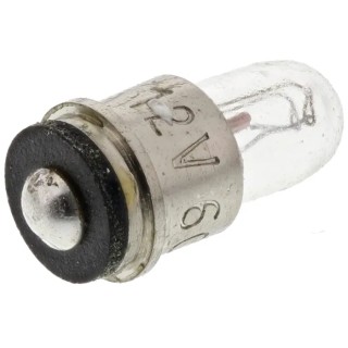 RS PRO Indicator Light Clear 12V 10W 3.18mm Diameter 9.53mm Length 10000h Lifespan 564-425