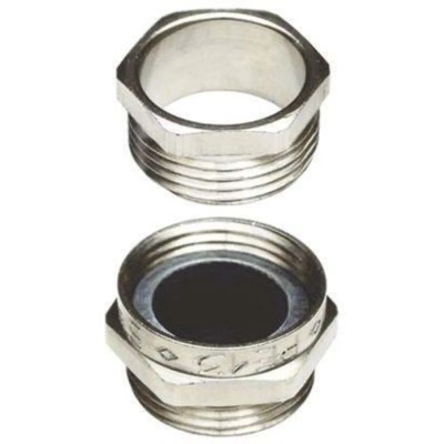 SIB PE Boulay Series Metallic Brass Cable Gland PG7 Thread 3 mm Min., 6 mm Max., IP65 C0007108R